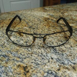 Ray-Ban RB3188 Leather 006/48 Sunglasses Eyeglasses Frames Wrap Aviators